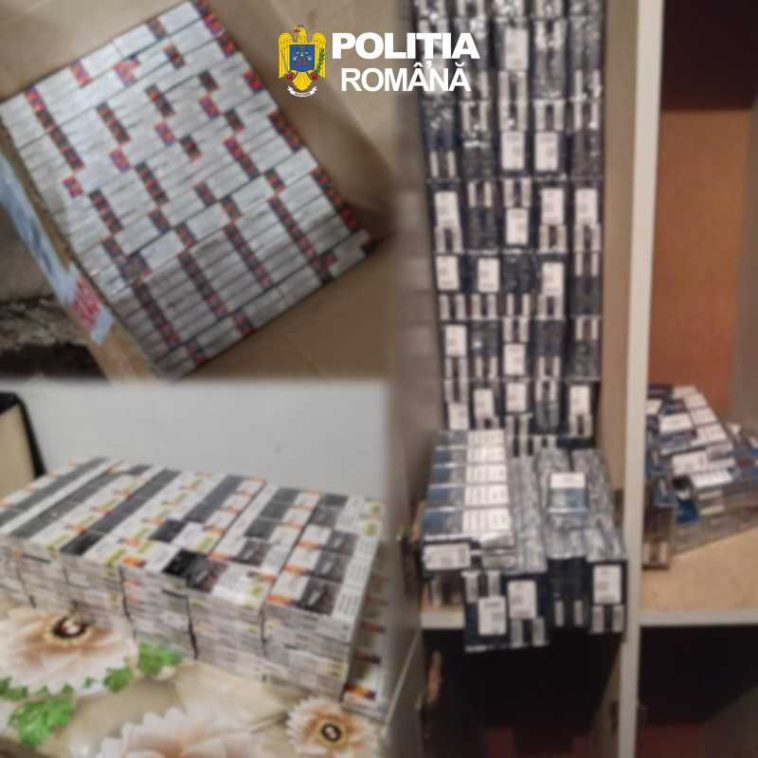 Bacău: Două persoane, reținute într-un dosar de contrabandă cu țigări la Onești