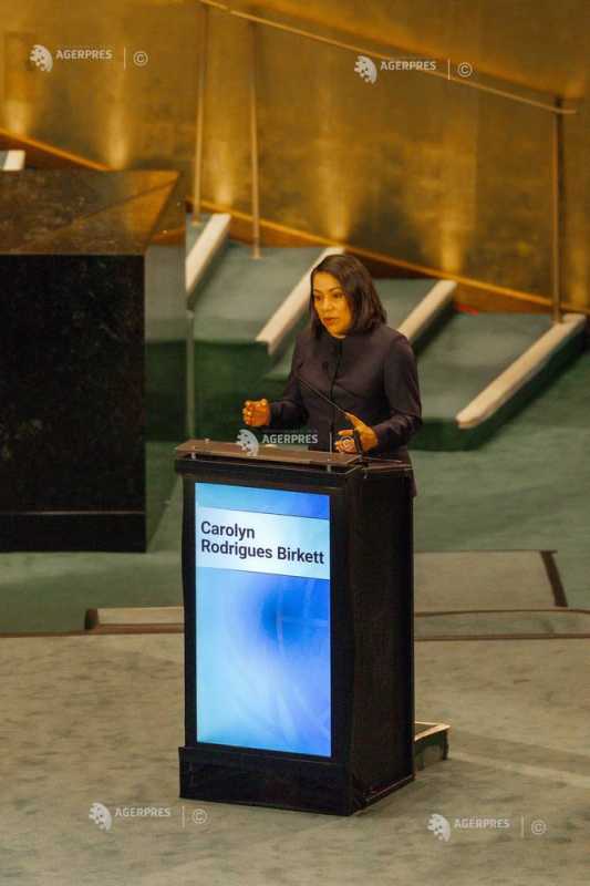 ONU: Ambasadoarea Guyanei, cele mai multe voturi favorabile în a doua rundă pentru succesiunea lui Guterres