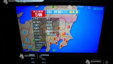 Seism cu magnitudinea de 5,9 în apropiere de Tokyo: zeci de răniți