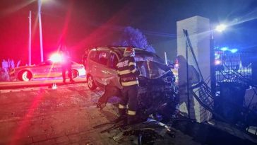 Giurgiu: Cinci persoane între 11 și 40 de ani – transportate la spitale din capitală, în urma unui accident pe DJ 611