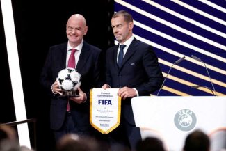 Fotbal: Ceferin (UEFA) nu va candida împotriva lui Infantino la președinția FIFA