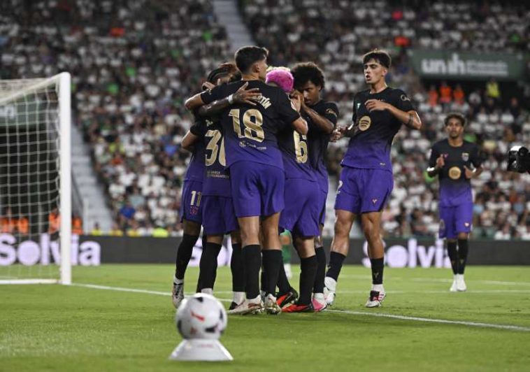 Fotbal: Victorie categorică pentru FC Barcelona, 5-0 cu Elche, la debutul în La Liga