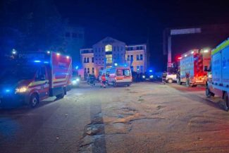 Arad: Incendiul de la centrul medical – pornit de un bătrân care a dat foc unor ziare în salon