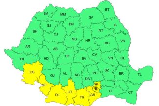 ANM: Atenționări Cod galben de caniculă în opt județe și în București, luni și marți