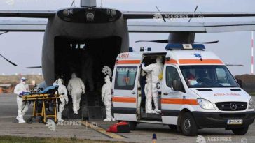 MApN: Pacient cu arsuri – transportat în Belgia cu o aeronavă Spartan a Forțelor Aeriene Române