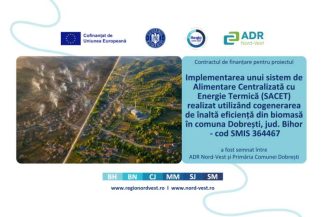 Bihor: Un proiect inovativ pe biomasă, de peste 51 milioane de lei, va fi realizat în comuna Dobrești