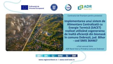 Bihor: Un proiect inovativ pe biomasă, de peste 51 milioane de lei, va fi realizat în comuna Dobrești