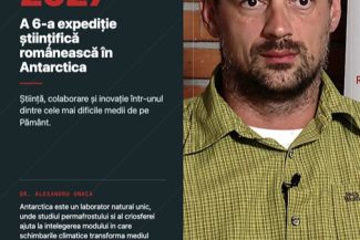 Timiș: UVT va participa, pentru prima dată, la o expediție de cercetare în Antarctica