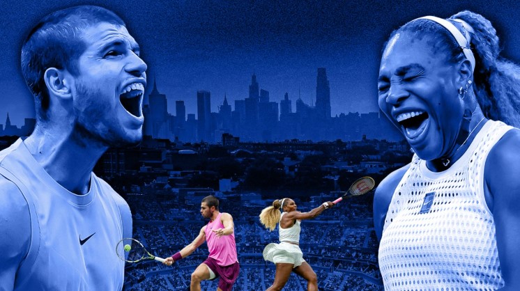 Tenis: US Open – Alcaraz și Serena vor debuta la dublu mixt împotriva unei perechi venite din calificări