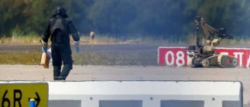 Anchetatorii germani au găsit o a treia dronă după tentativa de atac asupra aeroportului Leipzig/Halle