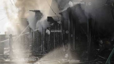 Rusia: Incendiu la un complex gazochimic, soldat cu un mort și peste 120 de răniți