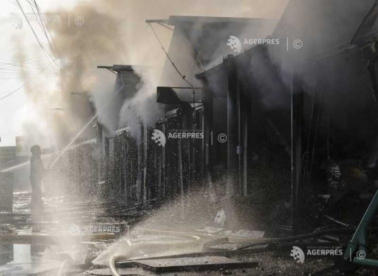 Rusia: Incendiu la un complex gazochimic, soldat cu un mort și peste 120 de răniți