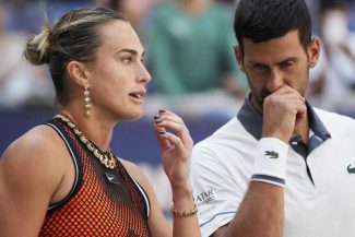 Tenis – US Open: Sabalenka și Djokovic, învinși în primul tur al probei de dublu mixt