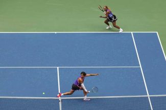 Tenis: Alcaraz și Serena Williams au făcut spectacol la dublu mixt, la US Open