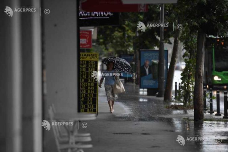 ANM: Maxime termice de 30 de grade, averse și descărcări electrice în București, în următoarele 48 de ore