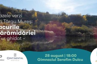 Mureș: Lacurile Cărămidăriei din Târgu Mureș vor fi prezentate în premieră în cadrul unui tur ghidat