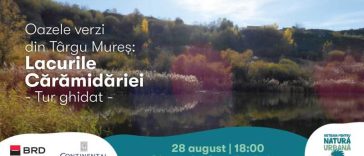 Mureș: Lacurile Cărămidăriei din Târgu Mureș vor fi prezentate în premieră în cadrul unui tur ghidat