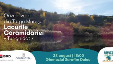 Mureș: Lacurile Cărămidăriei din Târgu Mureș vor fi prezentate în premieră în cadrul unui tur ghidat
