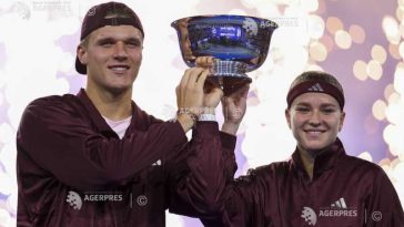 Tenis: Karolina Muchova și Jakub Mensik, campioni la US Open în proba de dublu mixt