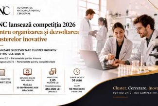 ANC lansează competiția pentru organizarea și dezvoltarea clusterelor inovative