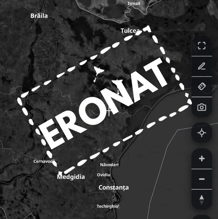 MApN: Hărțile de pe site-urile neoficiale nu reflectă situația reală a spațiului aerian al României