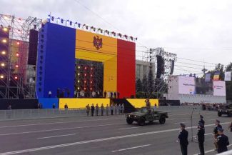 Ziua Republicii Moldova/ Președintele Nicușor Dan – la parada militară de la Chișinău