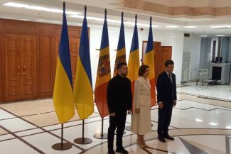 Nicușor Dan – întâlnire la Chișinău cu Maia Sandu și Volodimir Zelenski