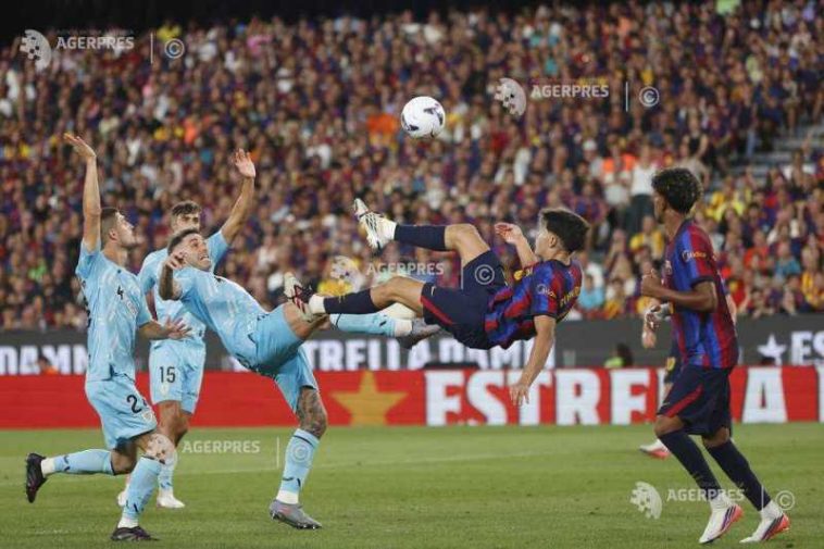 Fotbal: FC Barcelona, la a doua victorie consecutivă în campionatul Spaniei