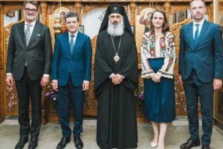 Mitropolitul Antonie al Basarabiei – întâlnire, la Chișinău, cu președintele Nicușor Dan