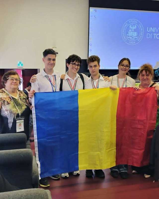 Elevii români au obținut nouă medalii la Olimpiada Internațională ‘Științele Pământului’