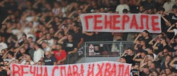 Fotbal: Steaua Roșie Belgrad a stârnit un val de indignare după un omagiu adus generalului Ratko Mladic