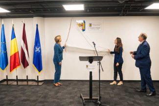 Ministrul Oana Țoiu a inaugurat sediul Ambasadei României la Riga