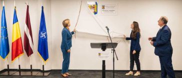 Ministrul Oana Țoiu a inaugurat sediul Ambasadei României la Riga