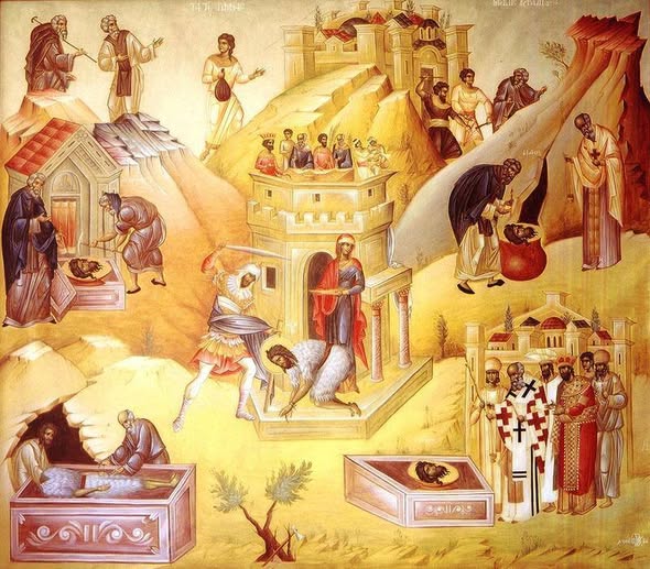 SĂRBĂTOARE ORTODOXÃ: Tăierea capului Sfântului Proroc Ioan Botezătorul (29 august)