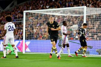 Fotbal: Haaland și Cherki au reușit câte o dublă pentru Manchester City în meciul cu Crystal Palace (4-1)