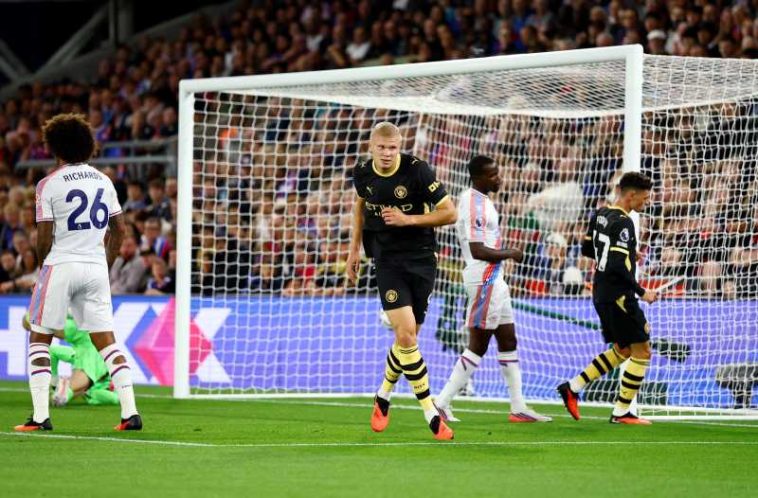 Fotbal: Haaland și Cherki au reușit câte o dublă pentru Manchester City în meciul cu Crystal Palace (4-1)