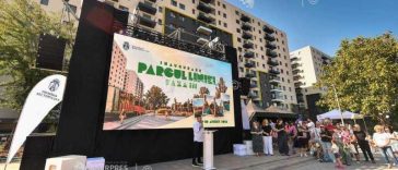Primăria Sectorului 6 a inaugurat un nou tronson din Parcul Liniei, între strada Moinești și Lujerului (GALERIE FOTO)