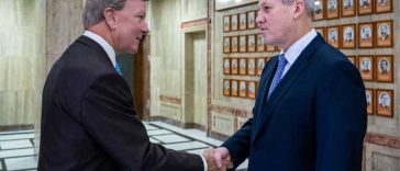 Predoiu – întrevedere cu oficialul american Mike Rogers; pe agendă – consolidarea Parteneriatului Strategic cu SUA
