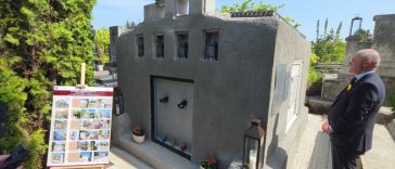 Mormântul fostului consul al Regatului României la Cernăuți, restaurat cu susținerea financiară a Guvernului de la București (GALERIE FOTO)