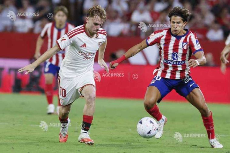 Fotbal: Victorie în deplasare pentru Atletico Madrid în campionatul Spaniei