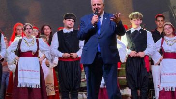 VIDEO ProEtnica/ Zisopol: Am reușit să aducem o parte din Grecia la Sighișoara; seară grecească în Piața Cetății