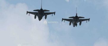 Tulcea: Două aeronave F-16 monitorizează situația de la granița româno-ucraineană