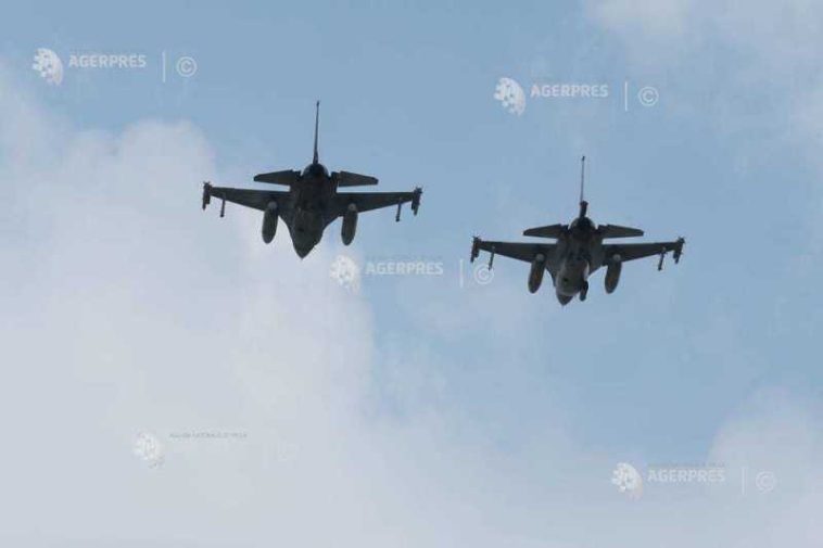 Tulcea: Două aeronave F-16 monitorizează situația de la granița româno-ucraineană