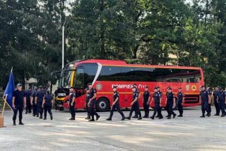 România trimite un nou contingent de pompieri în Grecia