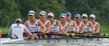 Canotaj: Echipajul feminin de 8+1 al României a cucerit aurul la Mondialele de la Amsterdam