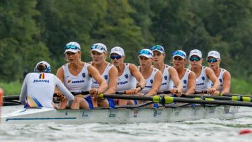 Canotaj: Echipajul feminin de 8+1 al României a cucerit aurul la Mondialele de la Amsterdam
