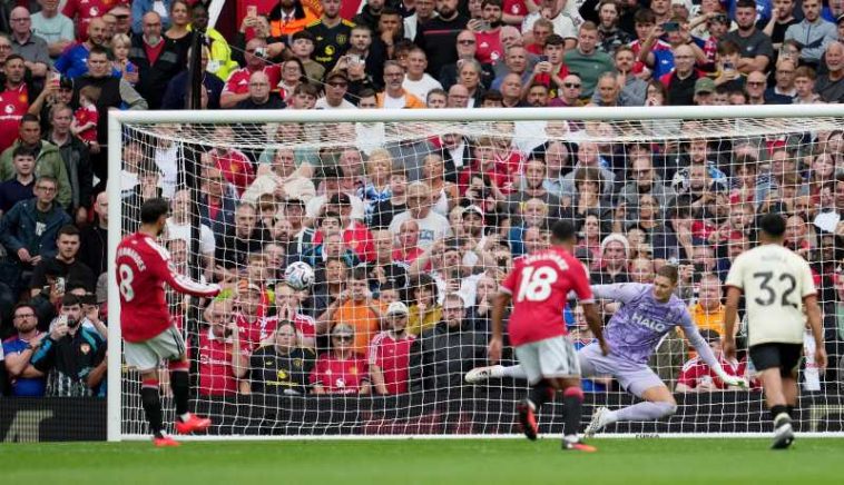 Fotbal: Bruno Fernandes a reușit un hat-trick pentru Manchester United în Premier League