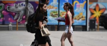 ANM: Maxime de 37 de grade, caniculă și disconfort termic în 13 județe, în cursul zilei de luni