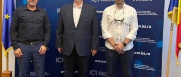 Adrian-Victor Vevera discută colaborări în inteligență artificială cu Academia de Studii Economice