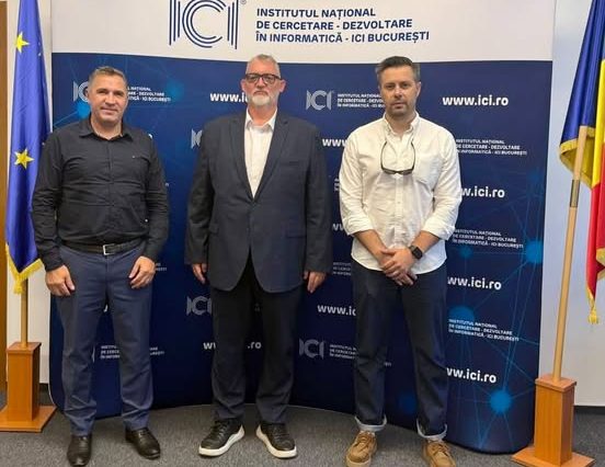 Adrian-Victor Vevera discută colaborări în inteligență artificială cu Academia de Studii Economice